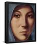 Antonello da Messina (Maria of the Annunciation, Detail: face of Mary) Art Poster Print-null-Framed Poster