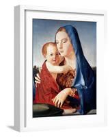 Antonello: Virgin & Child-Antonello da Messina-Framed Giclee Print