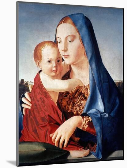 Antonello: Virgin & Child-Antonello da Messina-Mounted Giclee Print