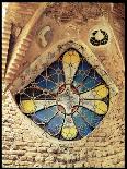 Stained Glass Window-Antoni Gaudí-Framed Giclee Print
