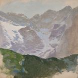 Mountain Landscape, 1896 (Oil on Canvas)-Antoni Piotrowski-Giclee Print