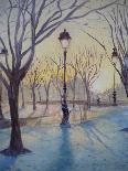 Reflections of Lamp Post Dome Church, 2010-Antonia Myatt-Giclee Print