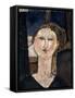 Antonia-Amedeo Modigliani-Framed Stretched Canvas