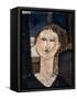 Antonia-Amedeo Modigliani-Framed Stretched Canvas