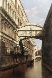 Castel Sant'Angelo and St. Peter's from the Tiber-Antonietta Brandeis-Giclee Print
