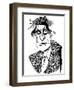 Antonin Artaud as Marat, 2019-Neale Osborne-Framed Giclee Print