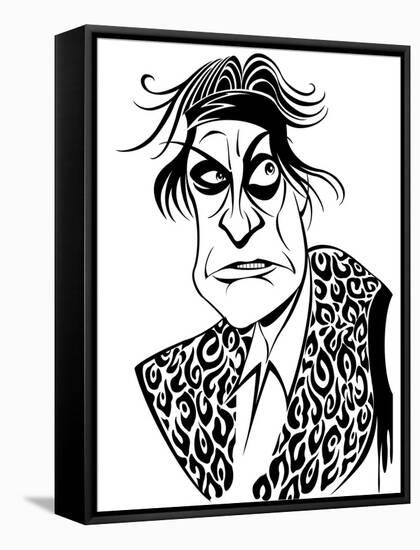 Antonin Artaud as Marat, 2019-Neale Osborne-Framed Stretched Canvas