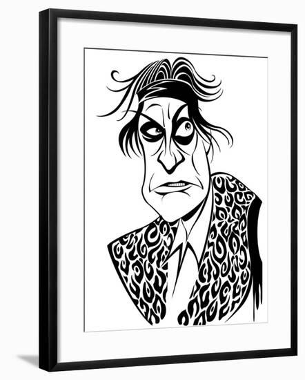 Antonin Artaud as Marat, 2019-Neale Osborne-Framed Giclee Print