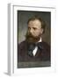 Antonin Leopold Dvorak Czech Musician-Eichhorn-Framed Art Print