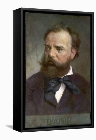 Antonin Leopold Dvorak Czech Musician-Eichhorn-Framed Stretched Canvas