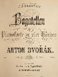 Title Page of Dumka and Furiant, Opus 12 for Piano with Both Hands-Antonin Leopold Dvorak-Giclee Print