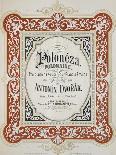 Title Page of Polonaise, Collection of Polke for Piano Four Hands-Antonin Leopold Dvorak-Framed Giclee Print