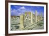 Antonine Gate and Ruined Pillars, Sbeitla, Tunisia-Vivienne Sharp-Framed Photographic Print