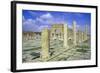 Antonine Gate and Ruined Pillars, Sbeitla, Tunisia-Vivienne Sharp-Framed Photographic Print