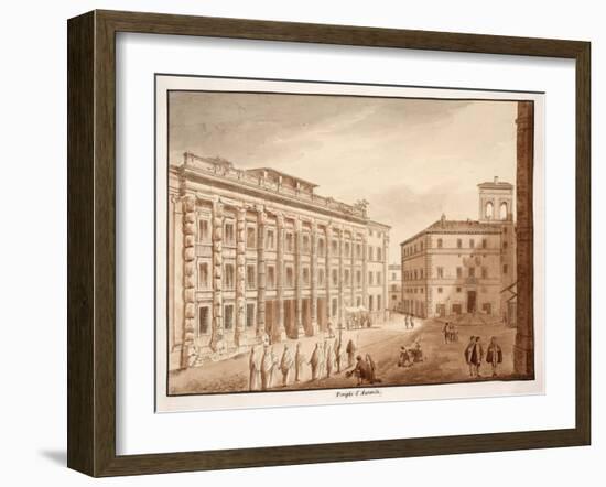 Antonine Temple, 1833-Agostino Tofanelli-Framed Giclee Print