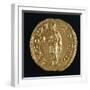 Antoninus Pius Aureus Bearing Image of Emperor Holding Globe, Roman Coins AD-null-Framed Giclee Print