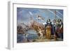 Antonio Abandons His Men in the Battle of Pythian-Jean Boulanger-Framed Giclee Print