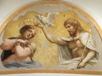 Figure of Apostle, Detail of Frescoes of Dome of Parma Cathedral-Antonio Allegri Da Correggio-Giclee Print