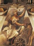 Diana the Huntress, Detail of the Decoration from St Paul's Chamber or the Abbess' Chamber-Antonio Allegri Da Correggio-Giclee Print
