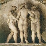 Puttoes, Detail from the Frescoed Vault, 1518-1519-Antonio Allegri Da Correggio-Giclee Print