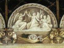 Eve and Mary Ascending, Detail from Assumption of Virgin, 1526-1530-Antonio Allegri Da Correggio-Giclee Print