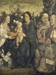 Madonna and Child with Saints Francis and Quirino, 1505-Antonio Allegri-Framed Giclee Print