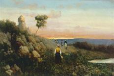 Landscape with Figures-Antonio and Nunzio Michele-Giclee Print