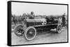 Antonio Ascari in an Alfa Romeo, Targa Florio Race, Sicily, 1922-null-Framed Stretched Canvas