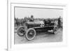 Antonio Ascari in an Alfa Romeo, Targa Florio Race, Sicily, 1922-null-Framed Photographic Print