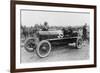 Antonio Ascari in an Alfa Romeo, Targa Florio Race, Sicily, 1922-null-Framed Photographic Print