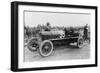 Antonio Ascari in an Alfa Romeo, Targa Florio Race, Sicily, 1922-null-Framed Photographic Print