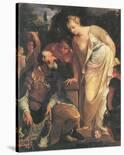 The Angel Appearing to Hagar and Ishmael in the Desert-Antonio Bellucci-Giclee Print