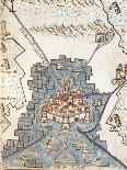 Map of Andria, Apulia Region from the Atlas Atlante Delle Locazioni, 1687-1697-Antonio Bignoli-Framed Giclee Print