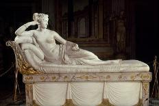 Paulina Bonaparte (1780-1825) as Venus Triumphant, circa 1805-08-Antonio Canova-Giclee Print