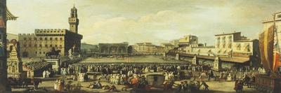 Festival in Piazza Della Signoria, 1791, Italy-Antonio Cioci-Giclee Print