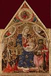 Madonna and Child, with a Bishop, St John the Baptist and Angels, Early 15th C-Antonio da Firenze-Giclee Print