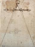 Compasses-calipers with adjustable screw span-Antonio Da Sangallo The Younger-Art Print