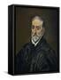Antonio De Covarrubias Y Leive, Theologian, Canon of the Cathedral of Toledo-El Greco-Framed Stretched Canvas
