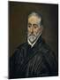 Antonio De Covarrubias Y Leive, Theologian, Canon of the Cathedral of Toledo-El Greco-Mounted Giclee Print