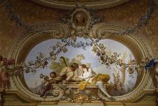 Detail of Frescoed Ceiling-Antonio de Dominici-Framed Giclee Print