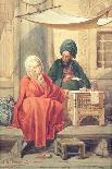 The Ottoman Scribe-Antonio de Dominici-Framed Stretched Canvas