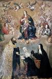 PROFESSION OF SISTER ANA MARGARITA OF AUSTRIA BEFORE SAINT AGUSTIN, 1650-ANTONIO DE PEREDA-Poster