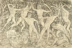 Battle of the Nudes-Antonio Del Pollaiolo-Stretched Canvas