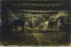 The Stable, 1872-1873-Antonio Fontanesi-Giclee Print