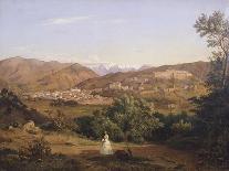 View of Massa, 1843-Antonio Fontanesi-Giclee Print