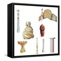 Antonio Gaudi, Barcelona, Spain, Architectural Details-Fernando Aznar Cenamor-Framed Stretched Canvas