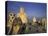 Antonio Gaudi's Casa Mila, Barcelona, Spain-David Barnes-Stretched Canvas