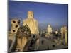 Antonio Gaudi's Casa Mila, Barcelona, Spain-David Barnes-Mounted Premium Photographic Print