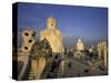 Antonio Gaudi's Casa Mila, Barcelona, Spain-David Barnes-Stretched Canvas