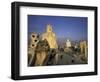 Antonio Gaudi's Casa Mila, Barcelona, Spain-David Barnes-Framed Photographic Print